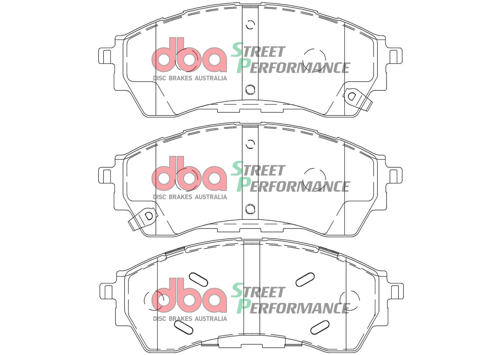 DBA XP PERFORMANCE BRAKE PADS  [ Ford Everest 2015-2023, RAPTOR, RANGER / VW AMAROK 3.0L V6 2022 - ON   F - TecDoc Only