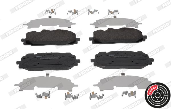 Brake Pad Set, disc brake FDB4967