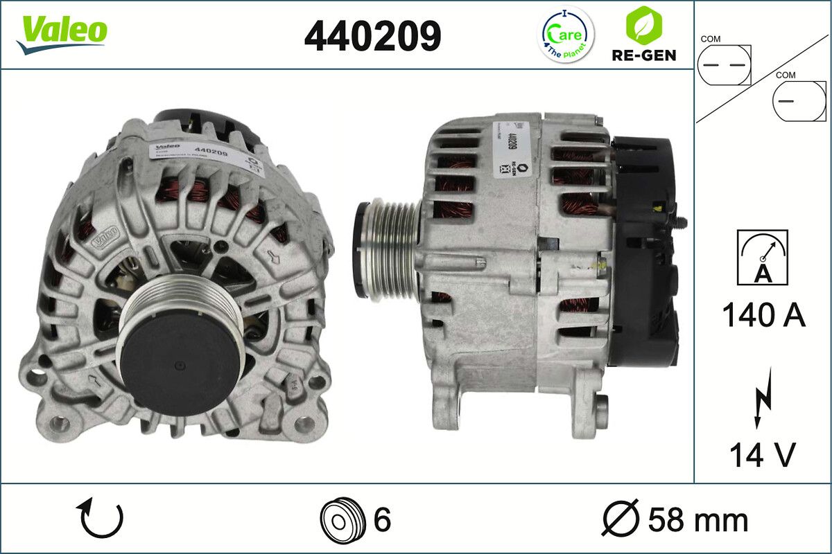VALEO 440209 - Generator