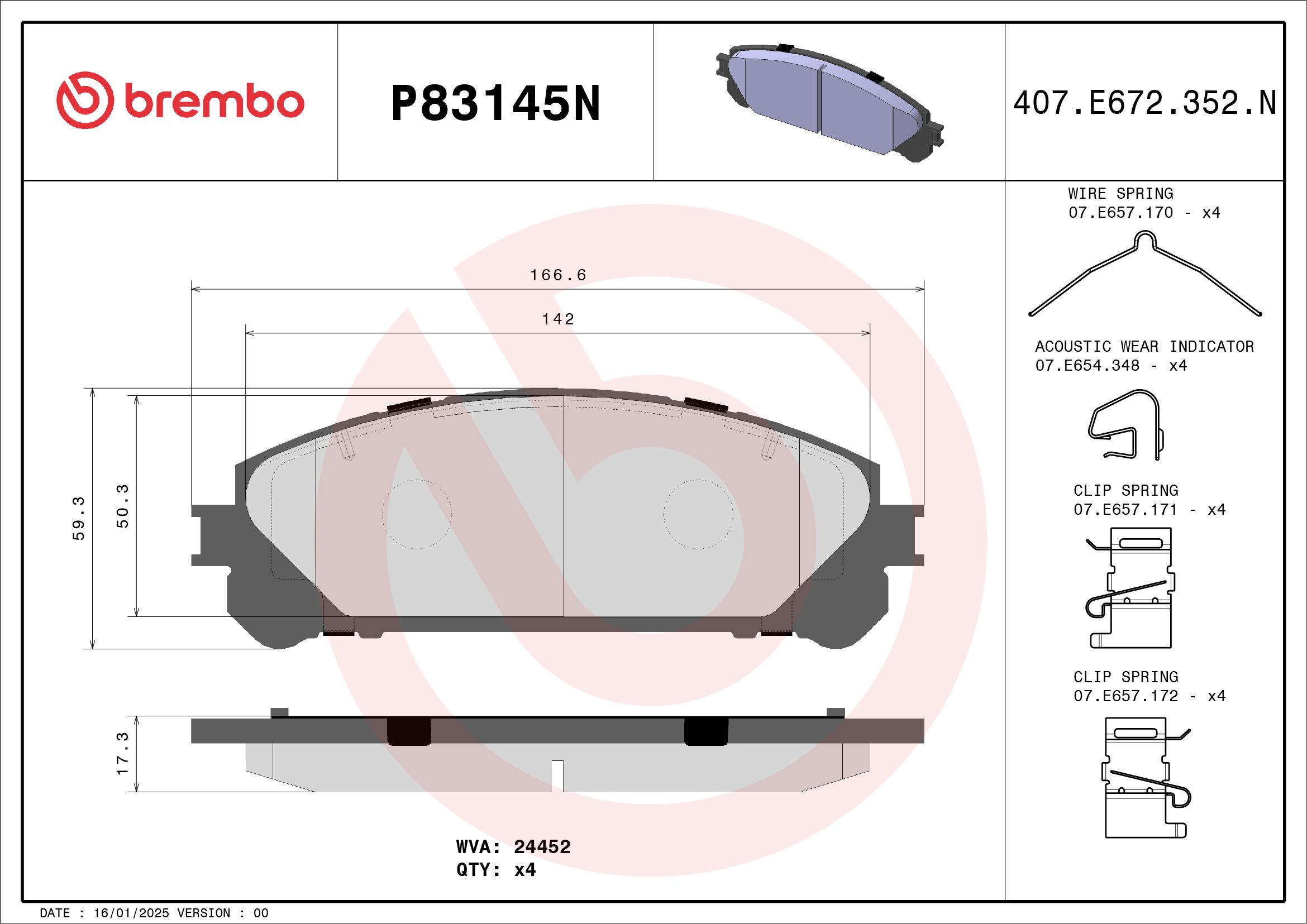 TOYOTA KLUGER GSU40R 07-14 (FRT) - TecDoc 1