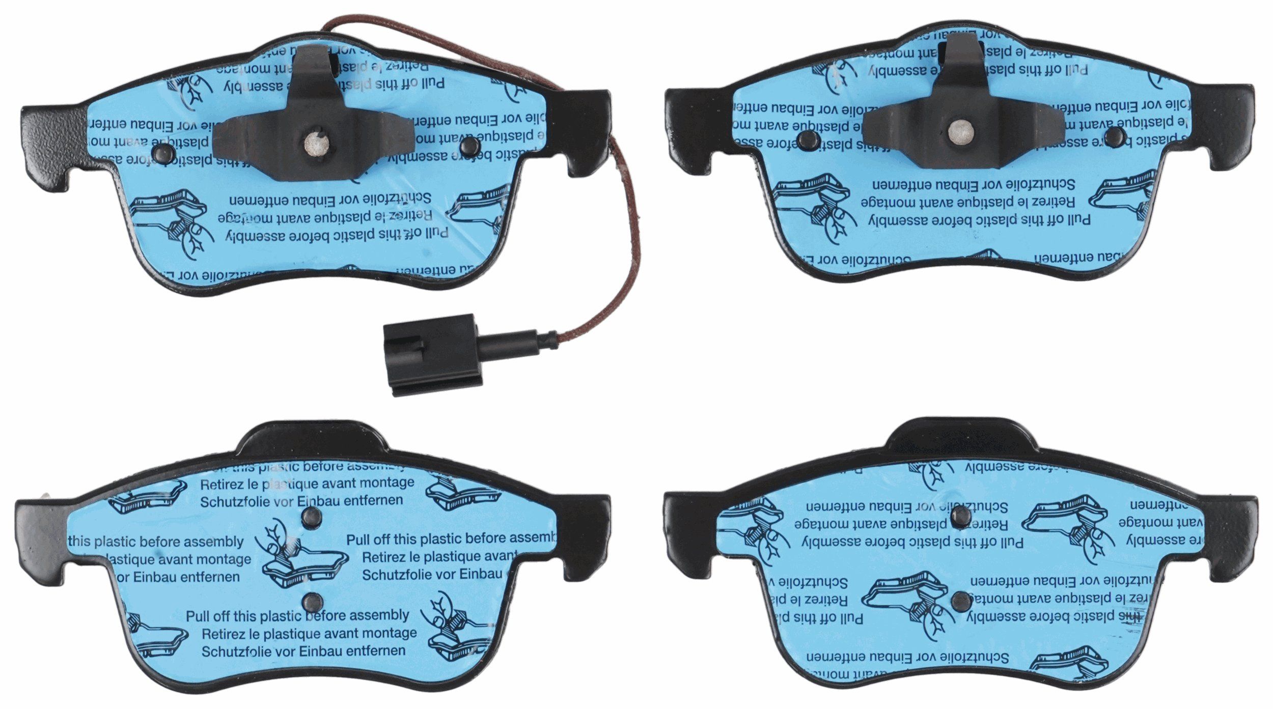 TRW DISC BRAKE PADS - TecDoc 2