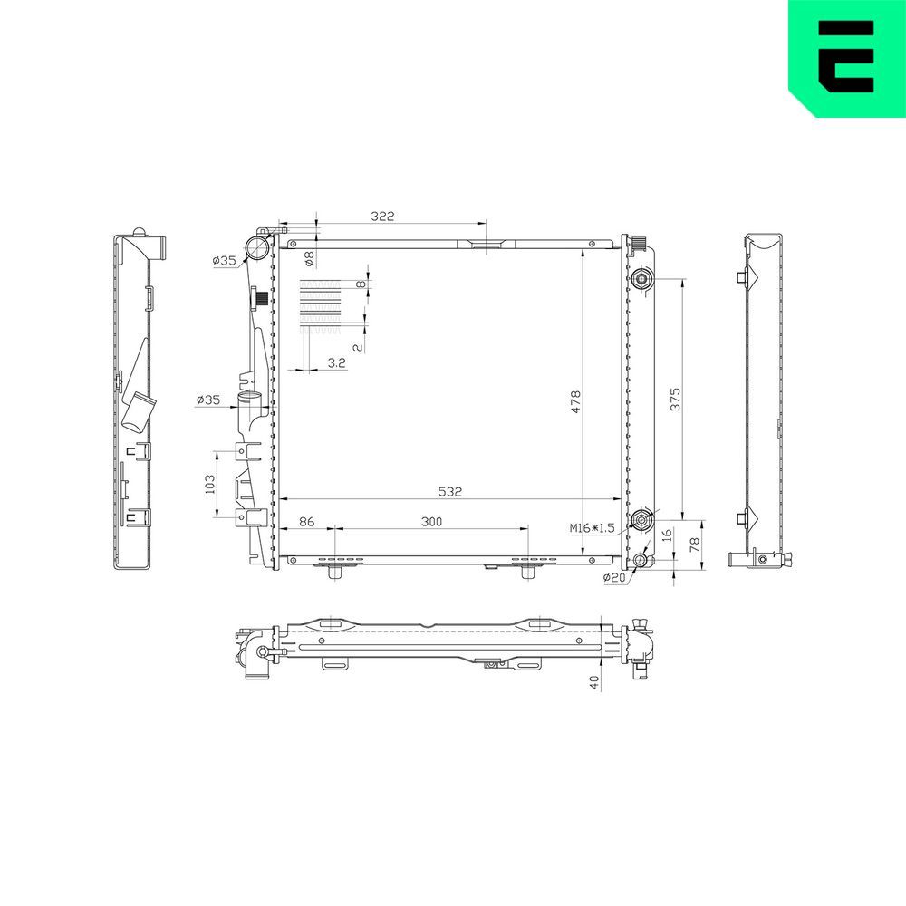 K&uuml;hler, Motork&uuml;hlung