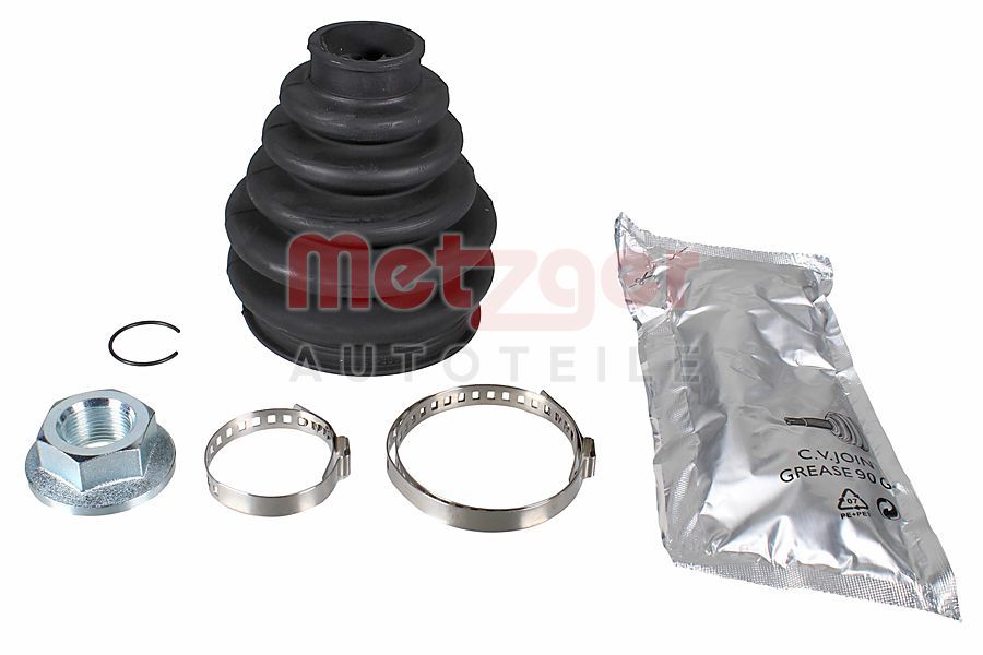 Faltenbalgsatz, Antriebswelle