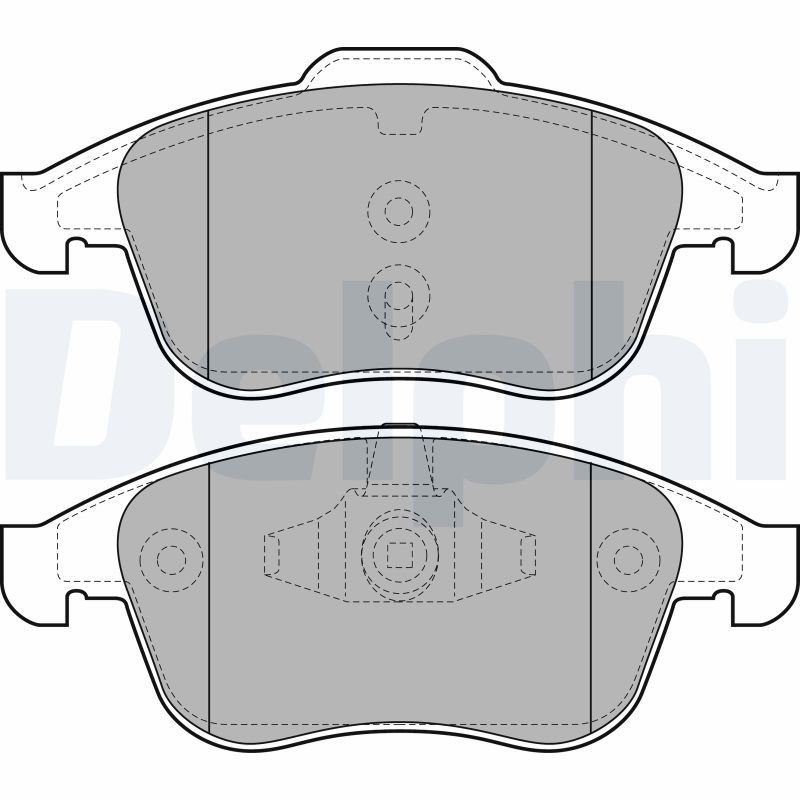 Brake Pad Set, disc brake LP2079