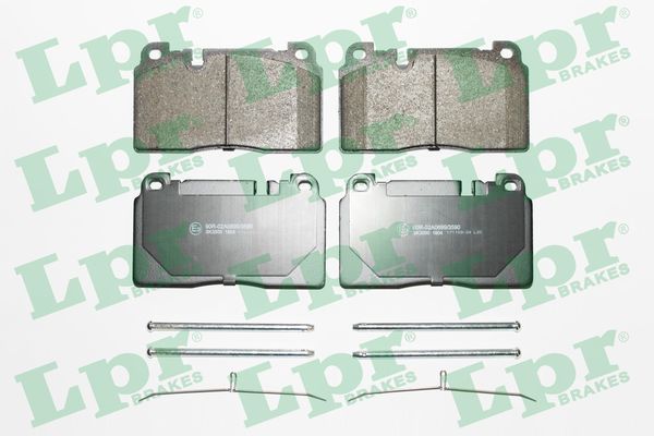 Brake Pad Set, disc brake 05P1804