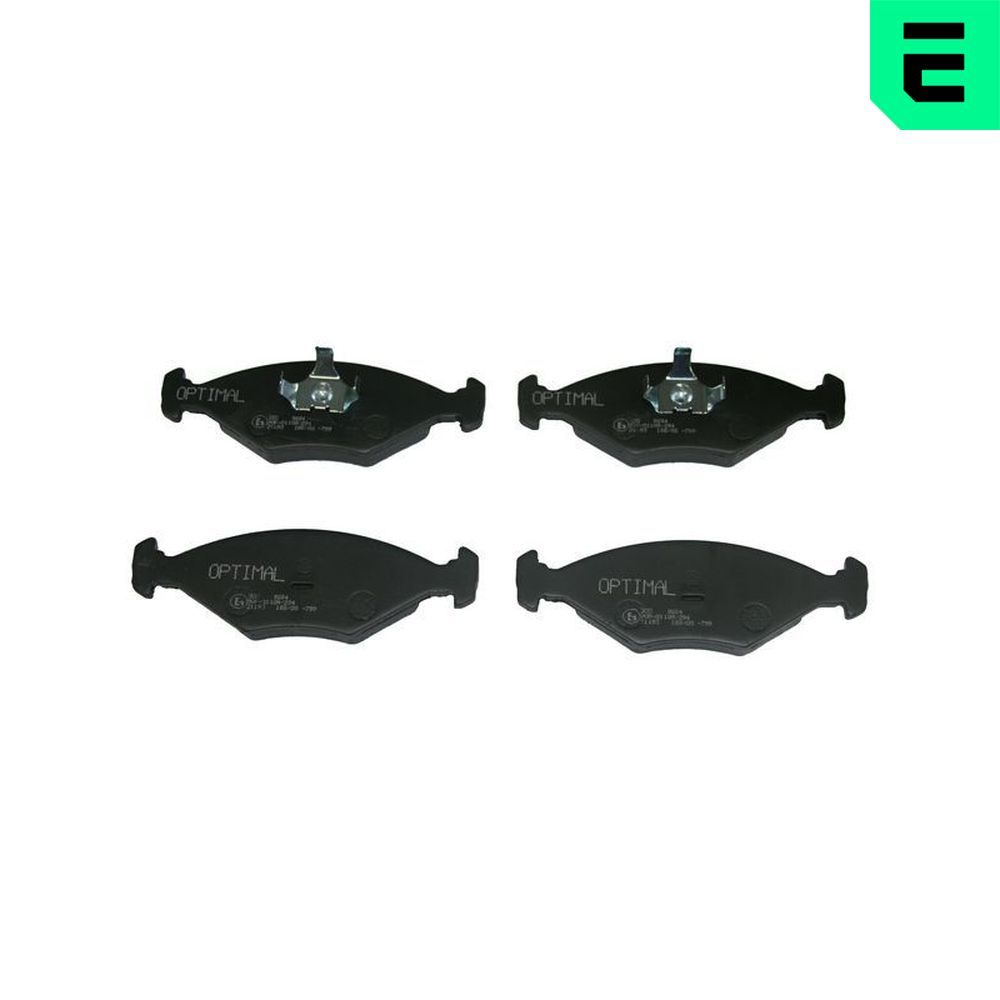 OPTIMAL BP-09694 - Bremsbelagsatz, Scheibenbremse