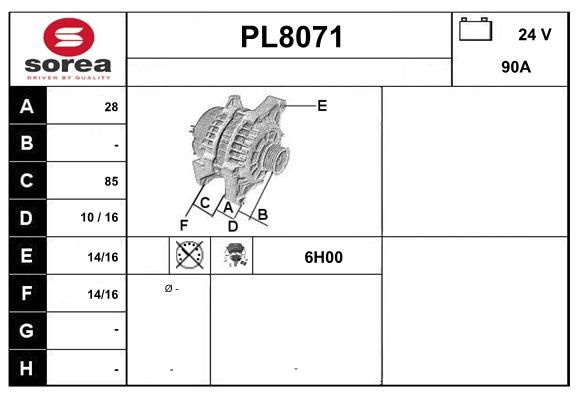 ALTERNATEUR PL -