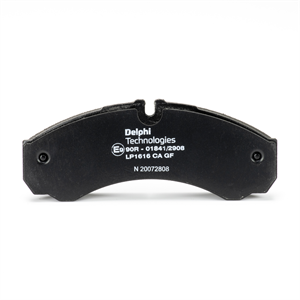 Brake Pad Set, disc brake LP1616