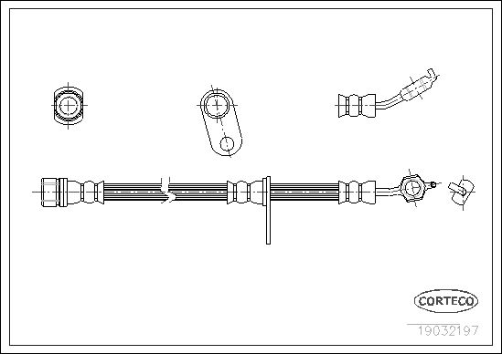 Brake Hose 19032197