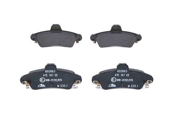 Brake Pad Set, disc brake 13.0460-3963.2