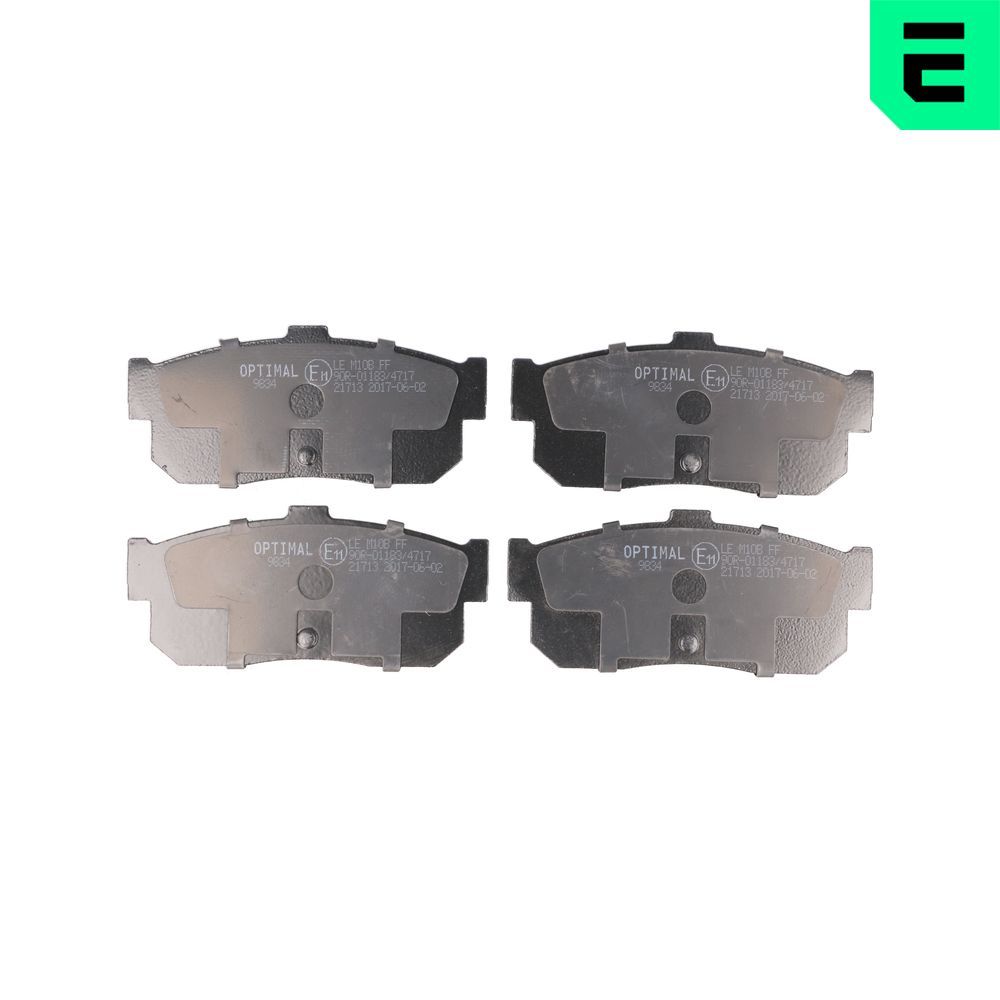 Brake Pad Set, disc brake BP-09834