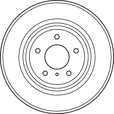 TRW BRAKE DISC - TecDoc 2