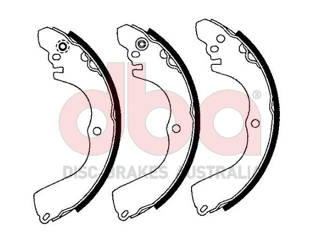 Street Series Brake Shoes [Mitsubishi Pajero/Navara 228.6mm] - TecDoc Only