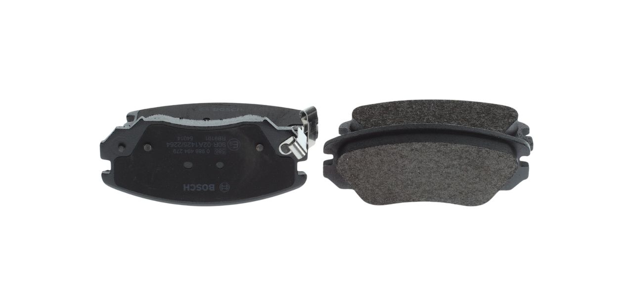 Bremsbelagsatz, Scheibenbremse