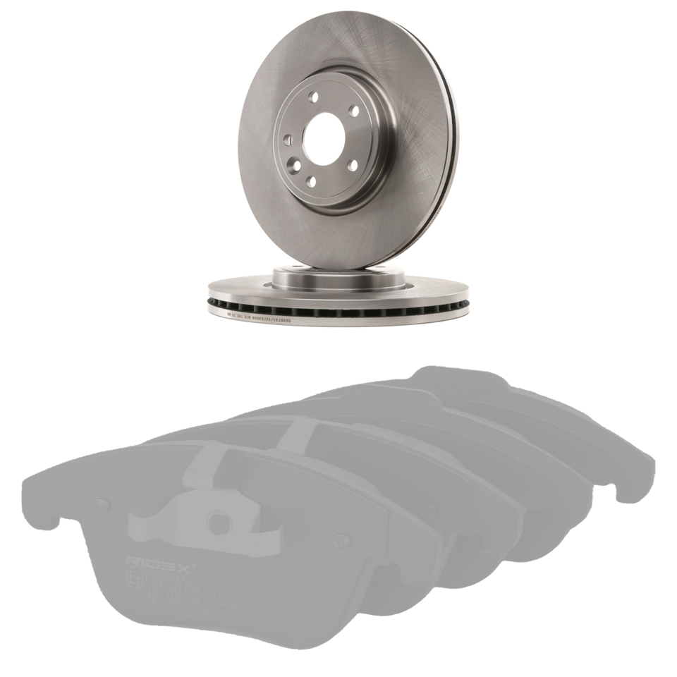 Remmenset, remschijf