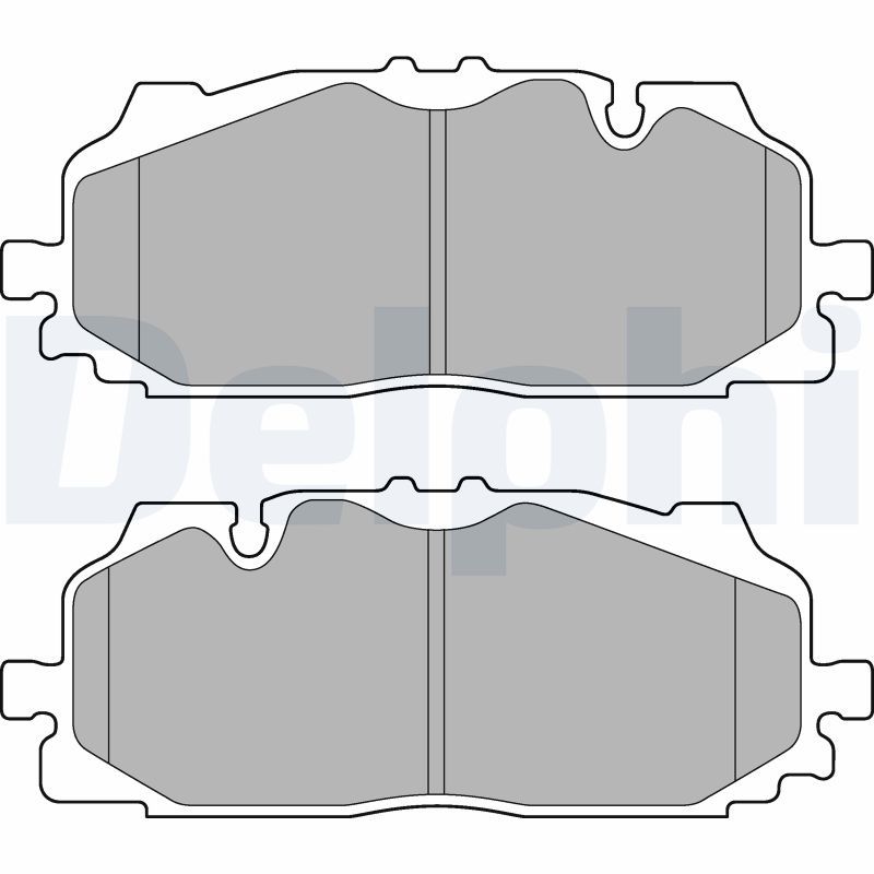 Brake Pad Set, disc brake LP3272