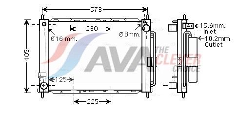 AVA QUALITY COOLING RTM500 - Kühlmodul