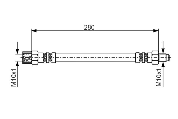 Brake Hose 1 987 476 396