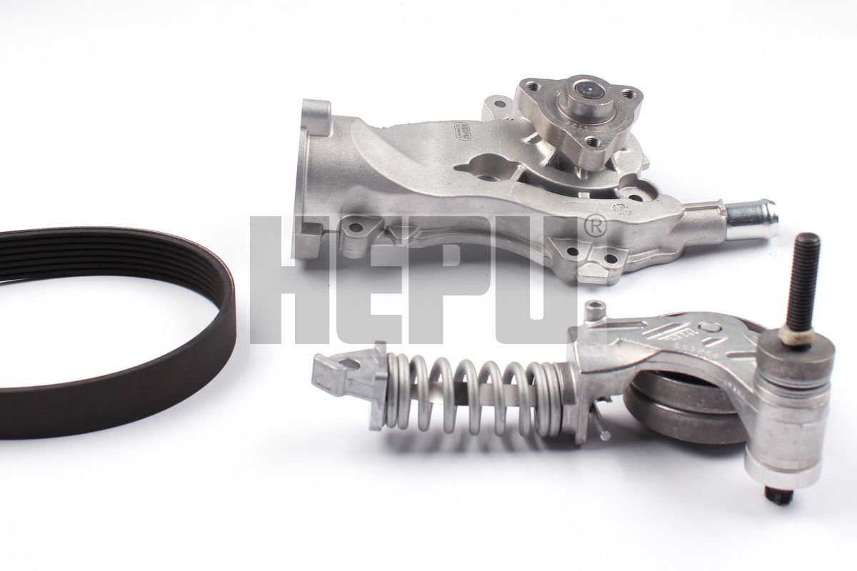 Wasserpumpe + Keilrippenriemensatz