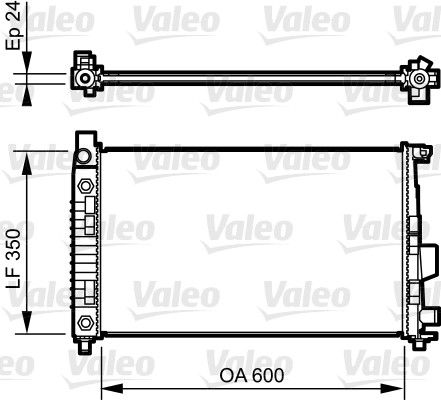 RAD MOT MERCEDES CLASSE A, VANEO  9900