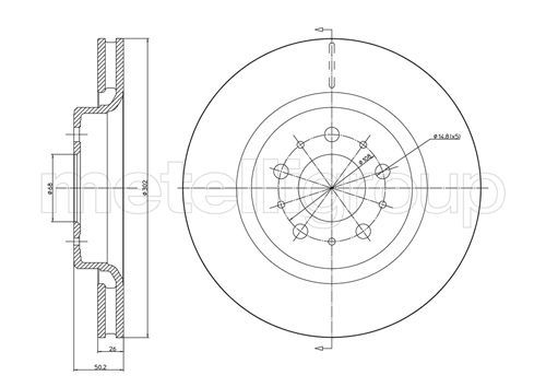 Brake Disc 23-0770C