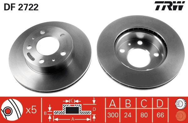 PAIRE DE DISQUES  9900