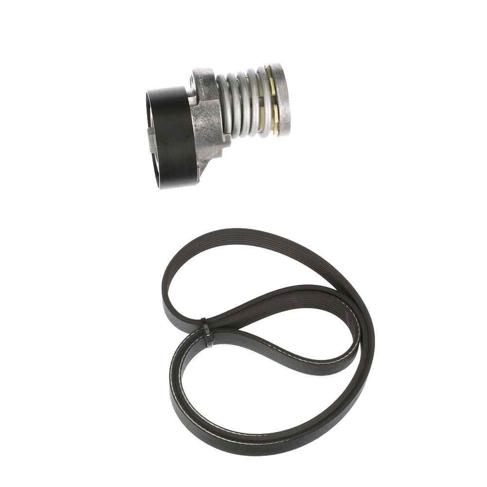 V formos rumbuotas diržas, komplektas