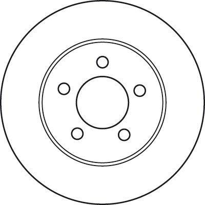 TRW BRAKE DISC - TecDoc 2