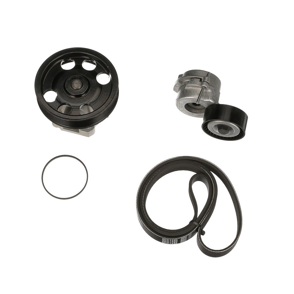 vandens siurblys + V formos rumbuotas diržas, komplektas