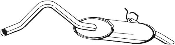 BOSAL 200-111 - Endschalld&auml;mpfer