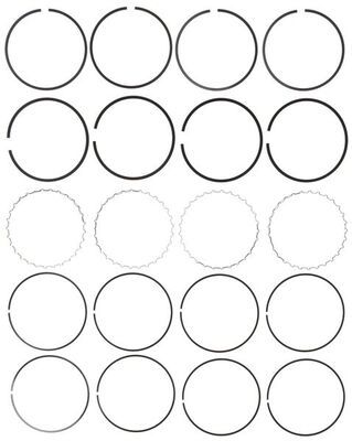 Juego de anillo para pistón