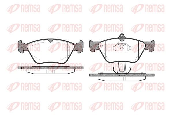 Premium Front Brake Pad Set Premium Front Brake Pad Set