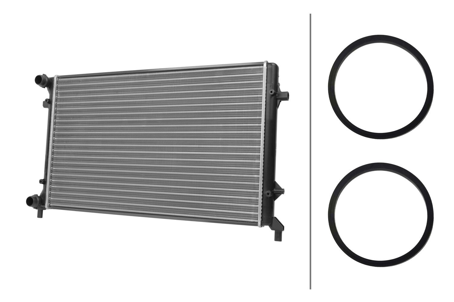 Radiador, refrigeración del motor