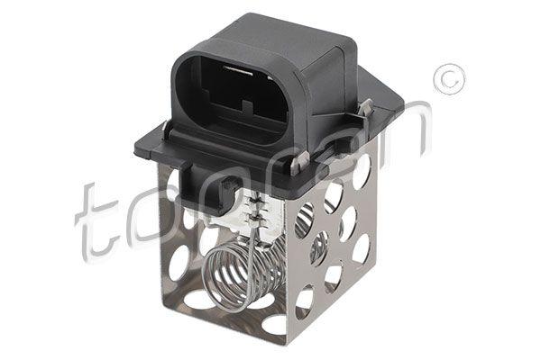 TOPRAN 702 492 Series Resistor, electric motor (radiator fan)