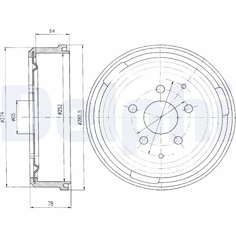 TAMBOUR DE FREIN  0702