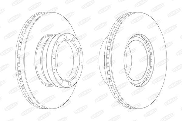 Brake Disc BCR143A