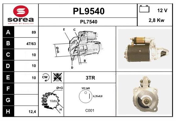 DEMARREUR PL - DAF F45.120