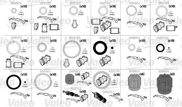 KIT DE JOINTS VOLVO - SAAB  .