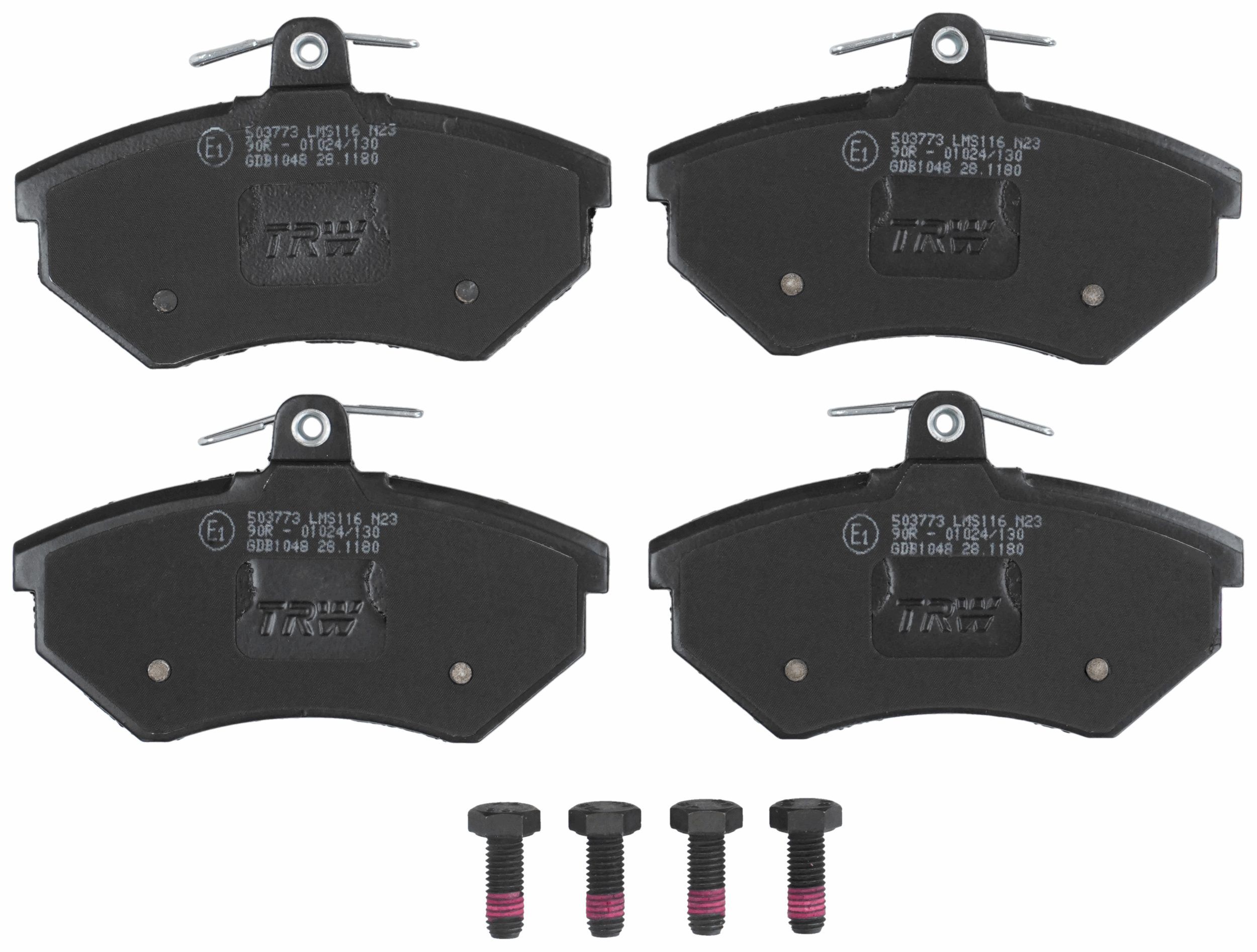 TRW DISC BRAKE PADS - TecDoc 2