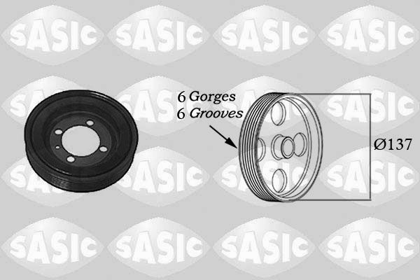 Belt Pulley, crankshaft 2156015