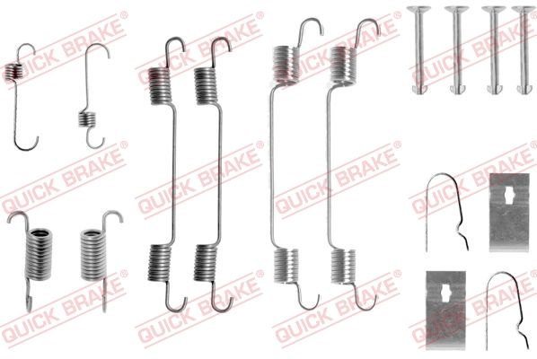 Accessory Kit, brake shoes 105-0722