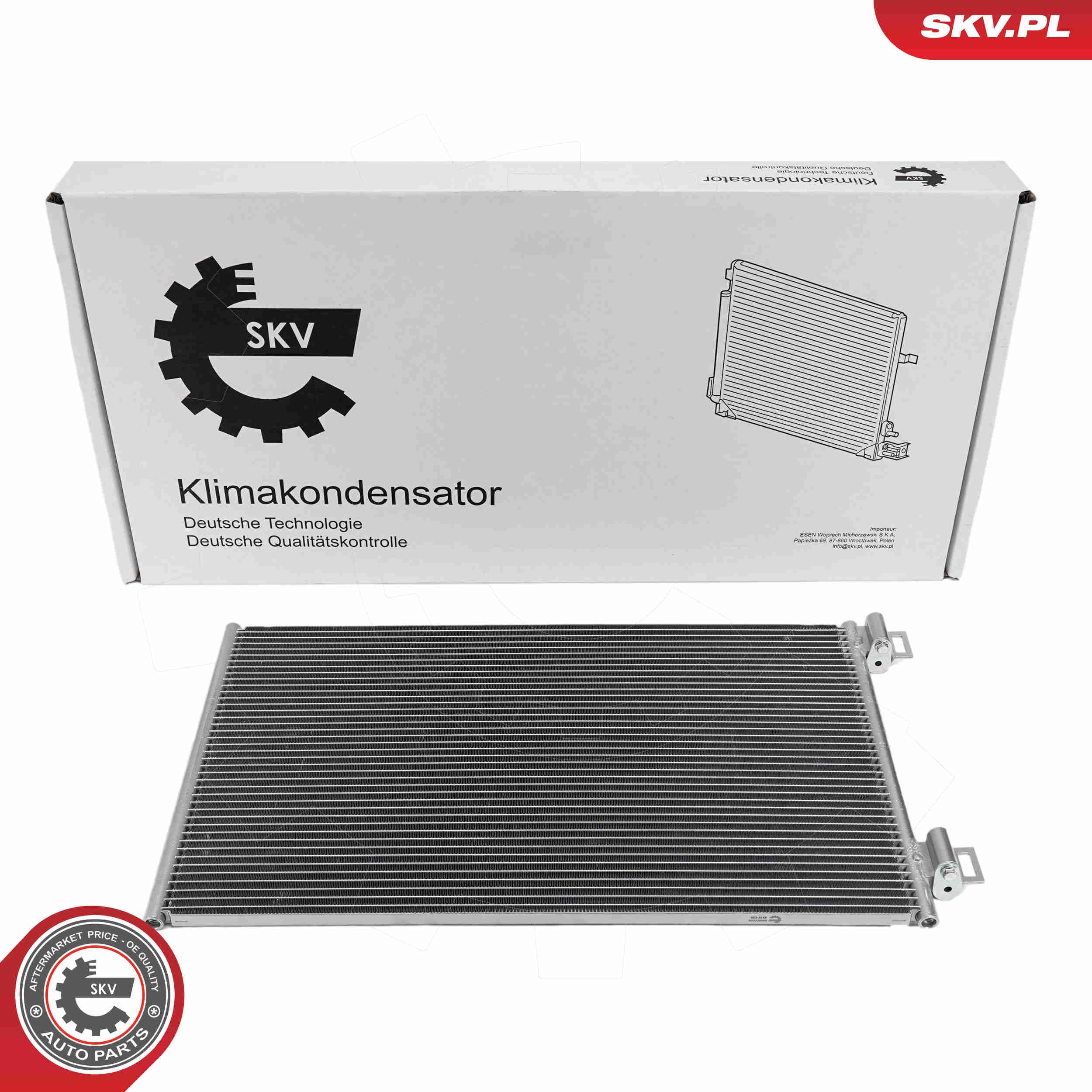 86SKV058 ESEN SKV kondenzátor, klíma
