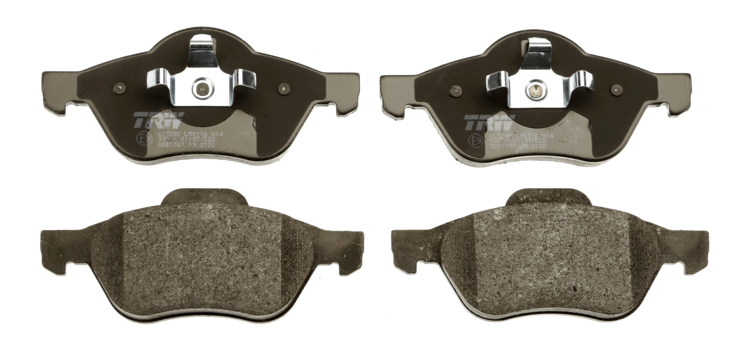 TRW DISC BRAKE PADS - TecDoc 2