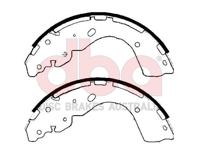 Street Series Brake Shoes [Ford Ranger/ Mazda BT50 295mm] - TecDoc Only