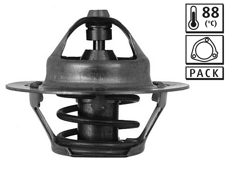 Thermostat, Kühlmittel