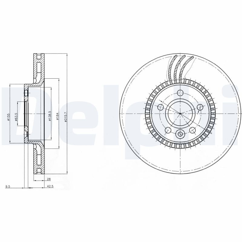 Brake Disc BG3784