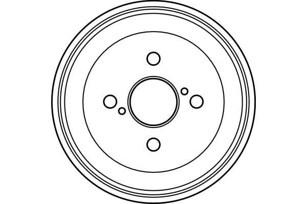 TRW BRAKE DRUM - TecDoc 2