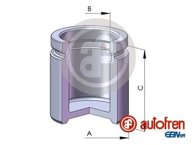 Piston, brake caliper D02556