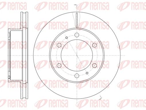 Brake Disc 61205.10