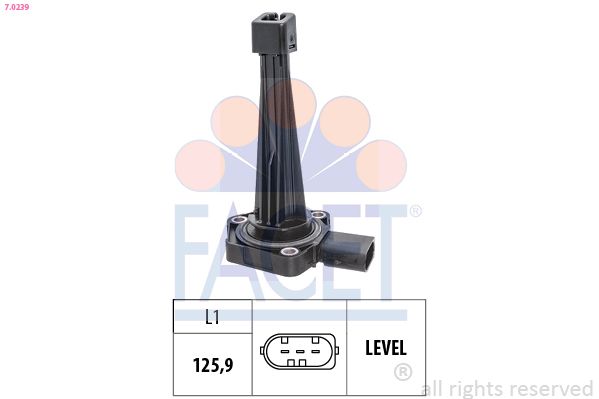 FACET 7.0239 - Sensor, Motor&ouml;lstand